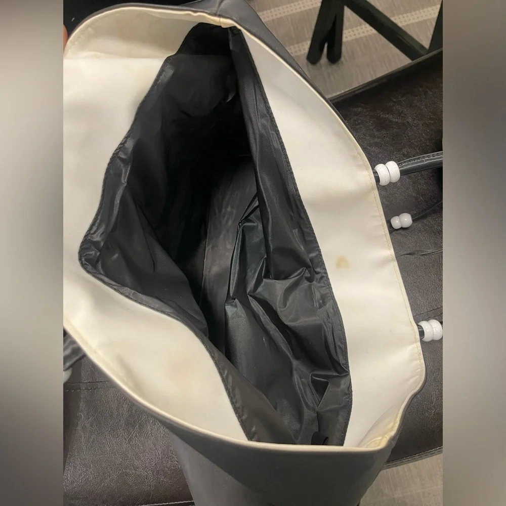 Givenchy parfums canvas nylon tote bag